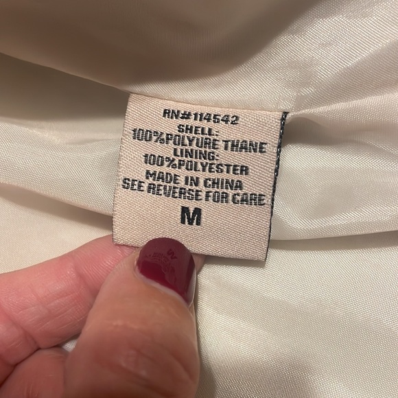 Girl’s Faux Leather Jacket - Picture 4 of 4